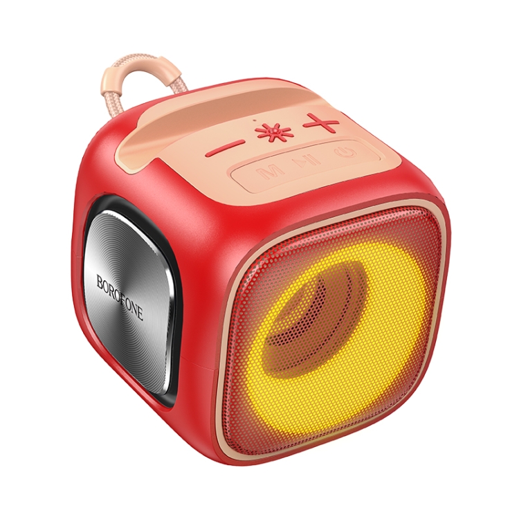 BOROFONE BR29 Interest Sports Bluetooth 5.3 Speaker(Red)