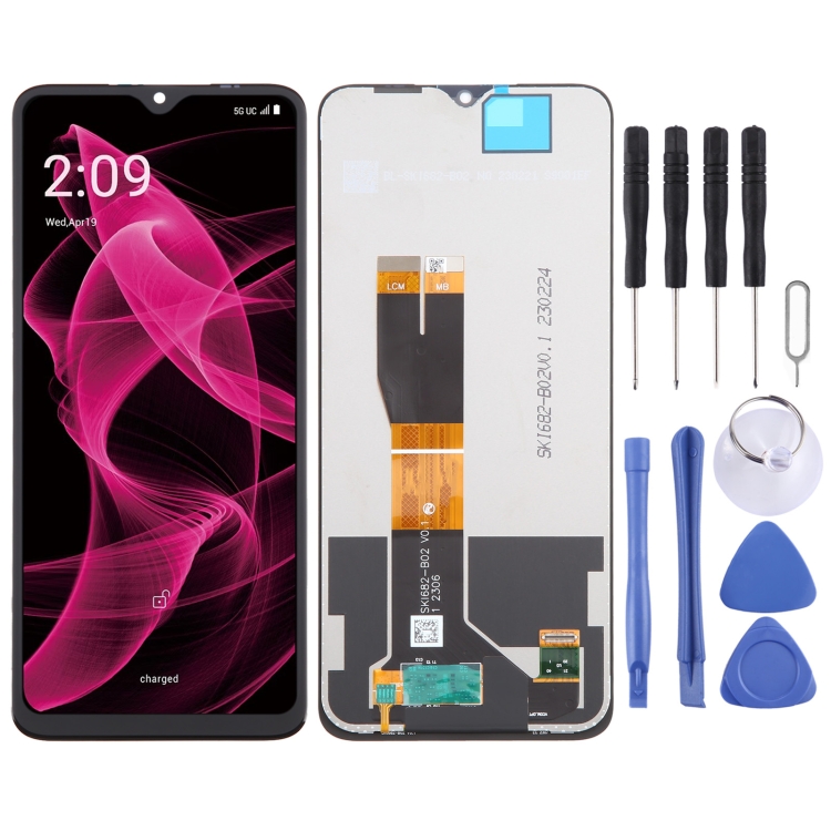 

For T-Mobile REVVL 6X Pro 5G LCD Screen with Digitizer Full Assembly