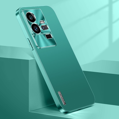 

For vivo iQOO 11 Pro Streamer Series Micro Frosted Metal Paint PC Phone Case(Alpine Green)
