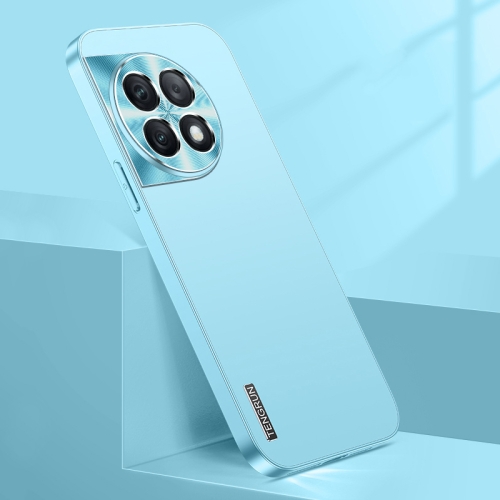 

For OnePlus Ace 2 Pro Streamer Series Micro Frosted Metal Paint PC Phone Case(Sierra Blue)