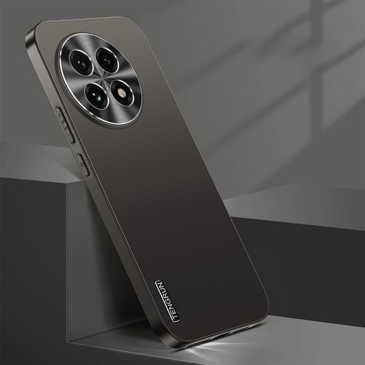

For OnePlus Ace 5 Streamer Series Micro Frosted Metal Paint PC Phone Case(Black)