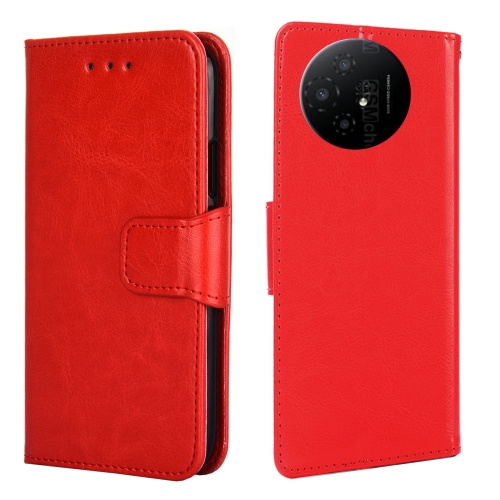 

For TCL 50 XL Crystal Texture Leather Phone Case(Red)