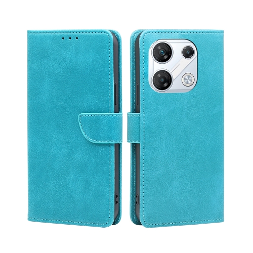 

For Infinix GT 10 Pro 5G Calf Texture Buckle Flip Leather Phone Case(Light Blue)