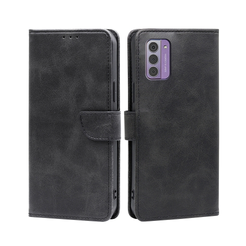 

For Nokia G42 5G Calf Texture Buckle Flip Leather Phone Case(Black)