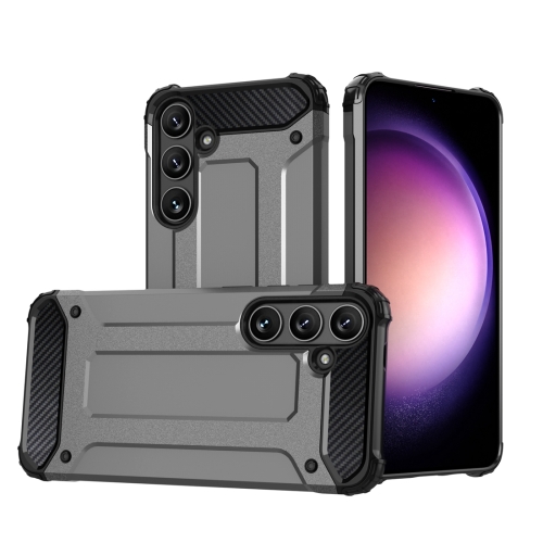 

For Samsung Galaxy S24+ 5G Magic Armor TPU + PC Phone Case(Grey)