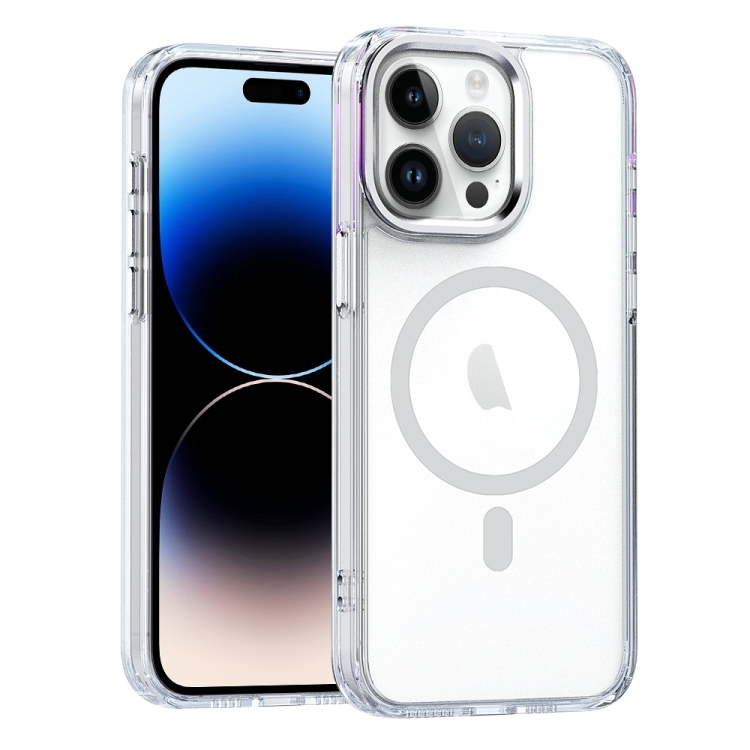 

For iPhone 14 Pro Max MagSafe Magnetic Clear Phone Case(Transparent)