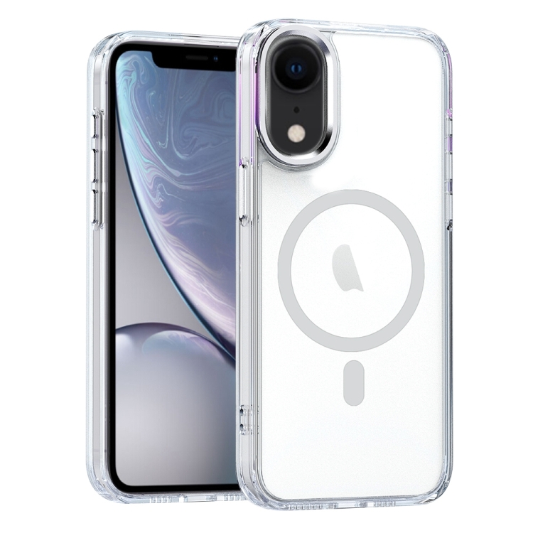 

For iPhone XR MagSafe Magnetic Clear Phone Case(Transparent)