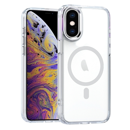 

For iPhone XS Max MagSafe Magnetic Clear Phone Case(Transparent)