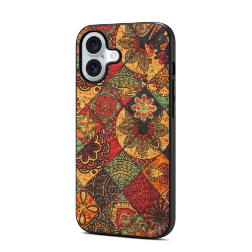 

For iPhone 16 Four Seasons Flower Language Series TPU Phone Case(Autumn Yellow)