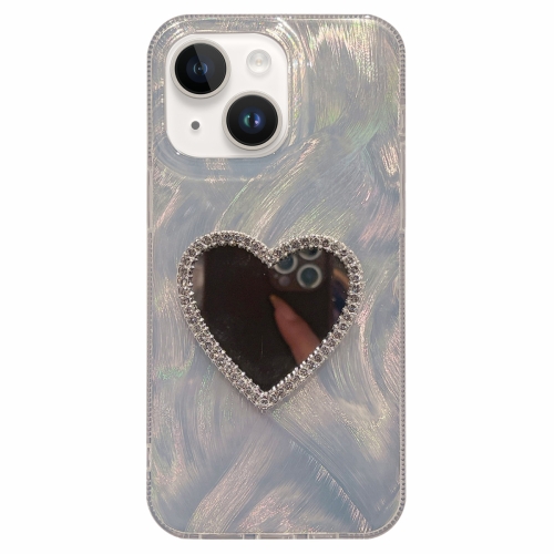 

For iPhone 14 Plus Dual-sided IMD PC + TPU Phone Case with Mirror