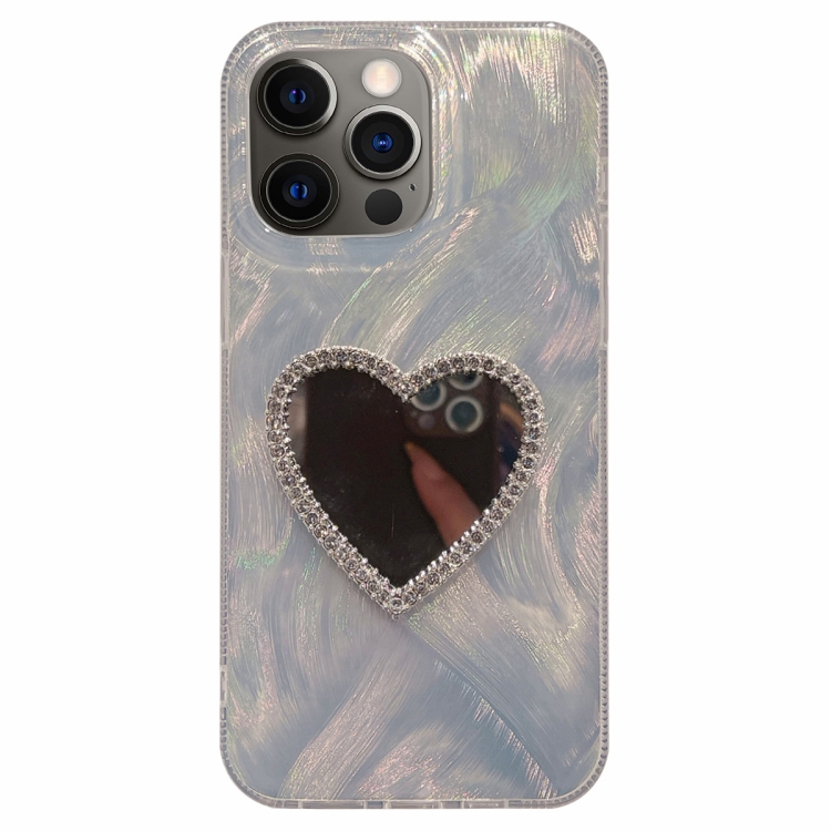 

For iPhone 12 Pro Dual-sided IMD PC + TPU Phone Case with Mirror