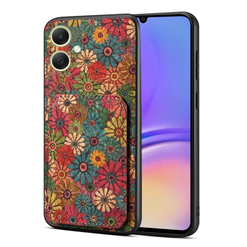

For Samsung Galaxy A05 Dual Card Slot Holder Phone Case(Spring Green)