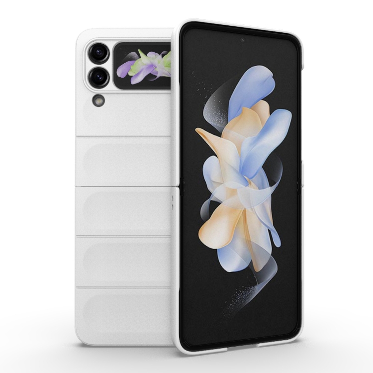 

For Samsung Galaxy Z Flip3 5G Magic Shield Fold PC Shockproof Phone Case(White)