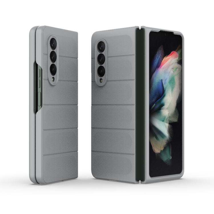 

For Samsung Galaxy Z Fold3 5G Magic Shield Fold PC Shockproof Phone Case(Grey)