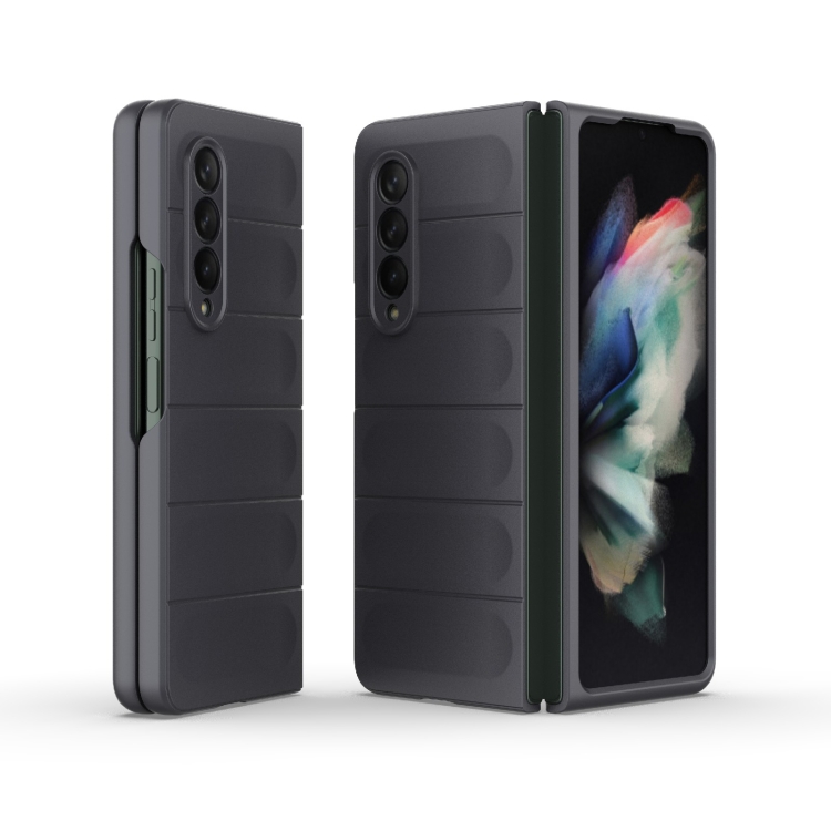 

For Samsung Galaxy Z Fold3 5G Magic Shield Fold PC Shockproof Phone Case(Dark Grey)