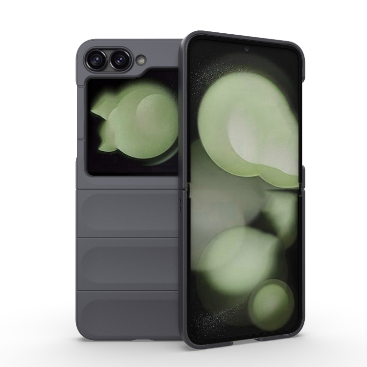 

For Samsung Galaxy Z Flip6 / Flip7 FE Magic Shield Fold PC Shockproof Phone Case(Dark Grey)