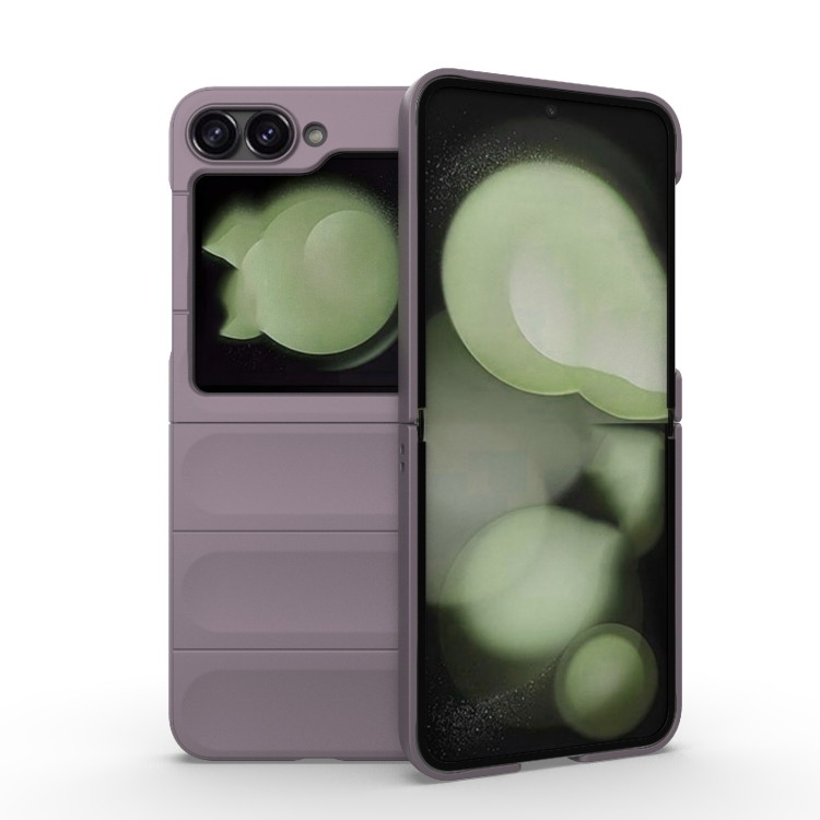 

For Samsung Galaxy Z Flip6 / Flip7 FE Magic Shield Fold PC Shockproof Phone Case(Purple)