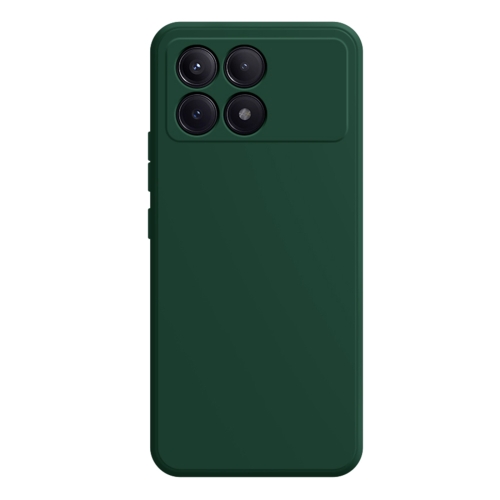 

For Xiaomi Redmi K70 Pro Imitation Liquid Silicone Phone Case(Dark Green)