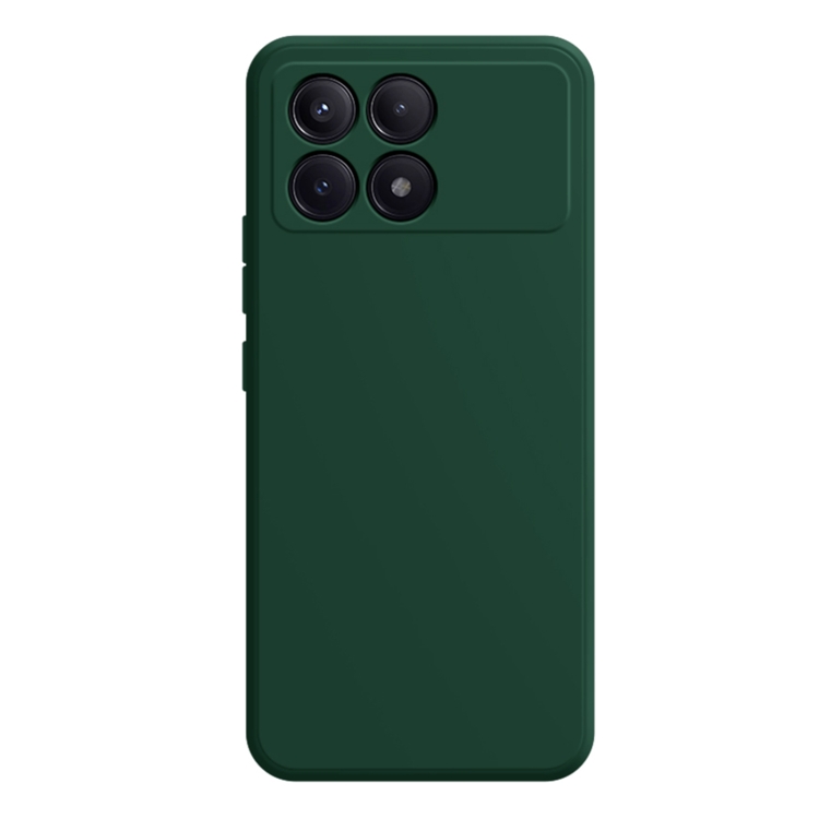 

For Xiaomi Redmi K70 Pro Imitation Liquid Silicone Phone Case(Dark Green)