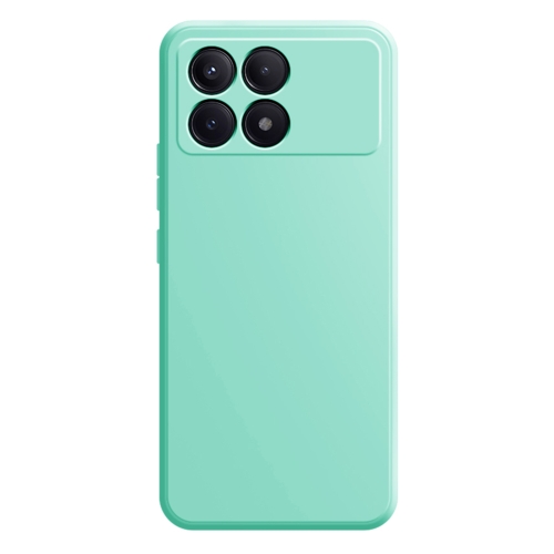 

For Xiaomi Redmi K70 Pro Imitation Liquid Silicone Phone Case(Light Cyan)