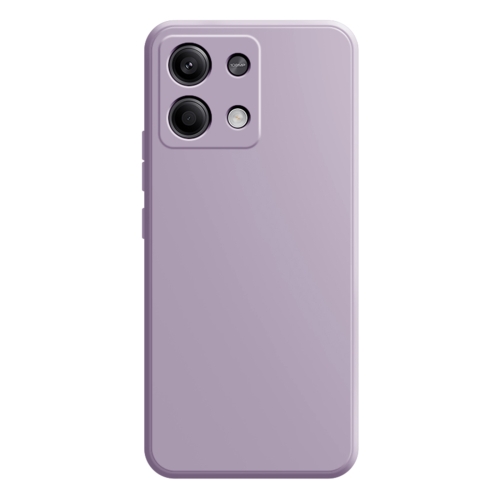 

For Xiaomi Redmi Note 13 5G Imitation Liquid Silicone Phone Case(Light Purple)