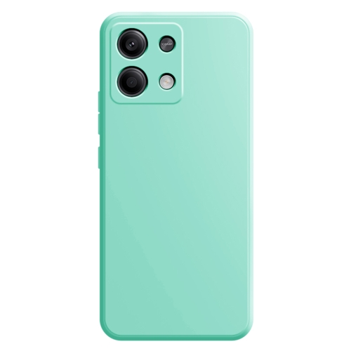 

For Xiaomi Redmi Note 13 Imitation Liquid Silicone Phone Case(Light Cyan)