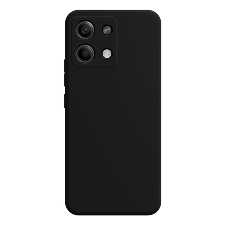 

For Xiaomi Redmi Note 13 Pro 5G Imitation Liquid Silicone Phone Case(Black)