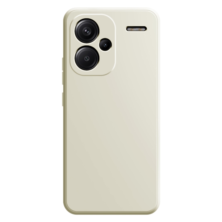 

For Xiaomi Redmi Note 13 Pro+ Imitation Liquid Silicone Phone Case(White)