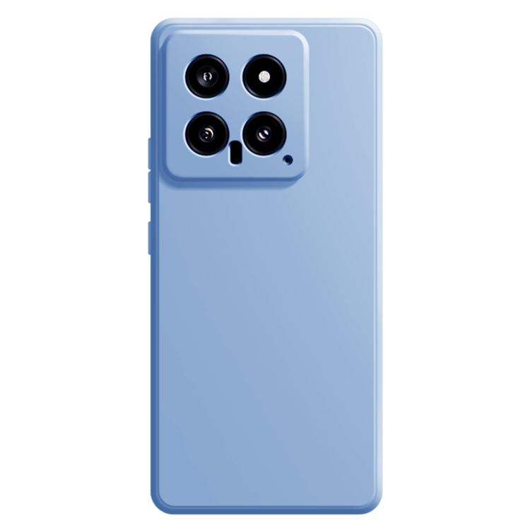 

For Xiaomi 14 Imitation Liquid Silicone Phone Case(Sky Blue)