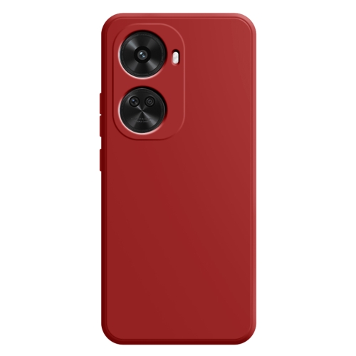 

For Huawei Nova 11 SE Imitation Liquid Silicone Phone Case(Dark Red)