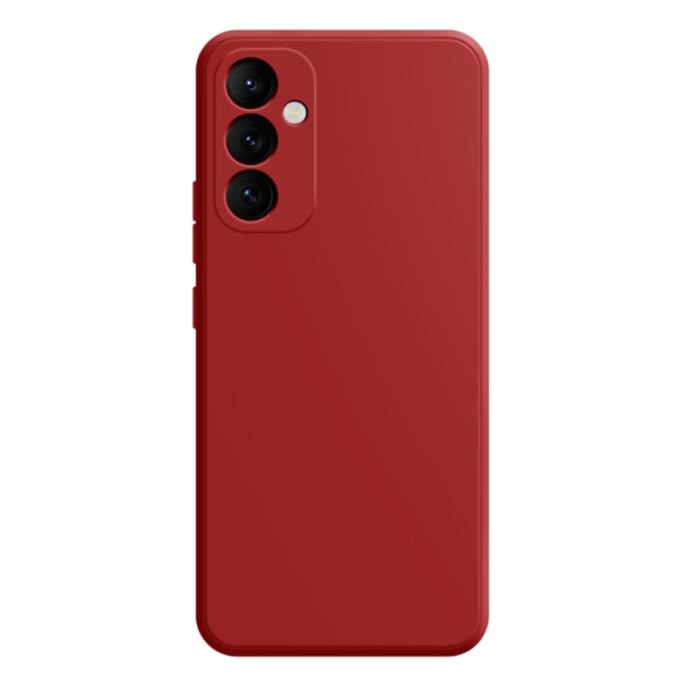 

For Samsung Galaxy A15 Imitation Liquid Silicone Phone Case(Dark Red)