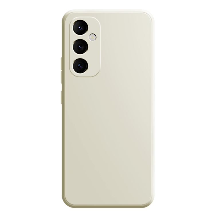

For Samsung Galaxy A05S Imitation Liquid Silicone Phone Case(White)