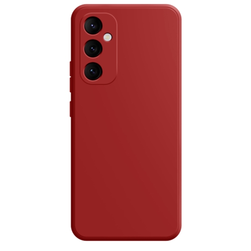 

For Samsung Galaxy A05S Imitation Liquid Silicone Phone Case(Dark Red)