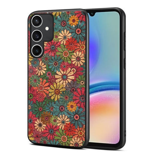 

For Samsung Galaxy A05s Four Seasons Flower Language Series TPU Phone Case(Spring Green)