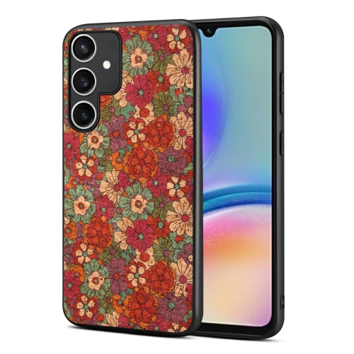 

For Samsung Galaxy A05s Four Seasons Flower Language Series TPU Phone Case(Summer Red)