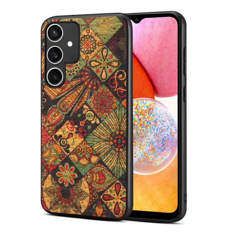 

For Samsung Galaxy A14 Four Seasons Flower Language Series TPU Phone Case(Autumn Yellow)