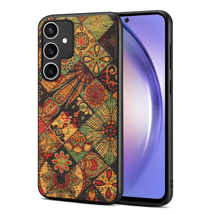 

For Samsung Galaxy A54 5G Four Seasons Flower Language Series TPU Phone Case(Autumn Yellow)