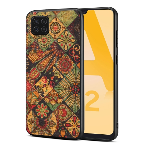 

For Samsung Galaxy A22 Four Seasons Flower Language Series TPU Phone Case(Autumn Yellow)