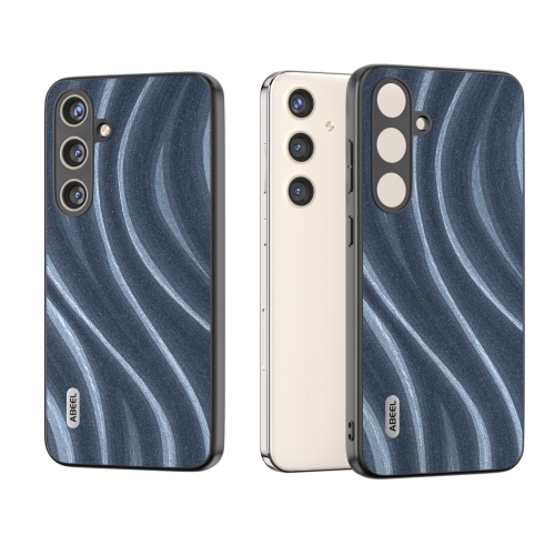 

For Samsung Galaxy S24 5G ABEEL Galactic Pattern Protective Phone Case(Blue)