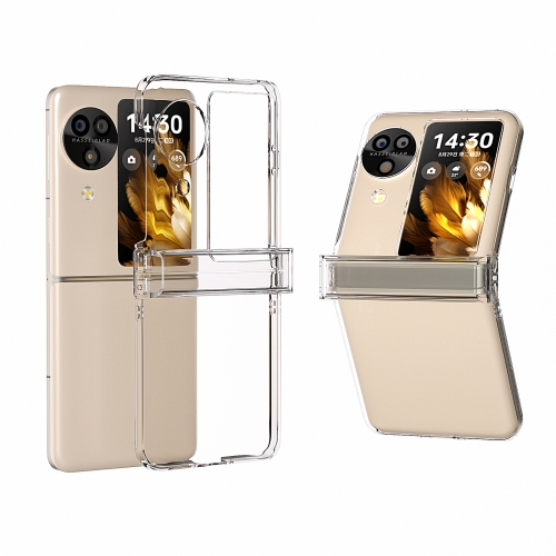 

For OPPO Find N3 Flip TPU+PC Transparent Phone Case