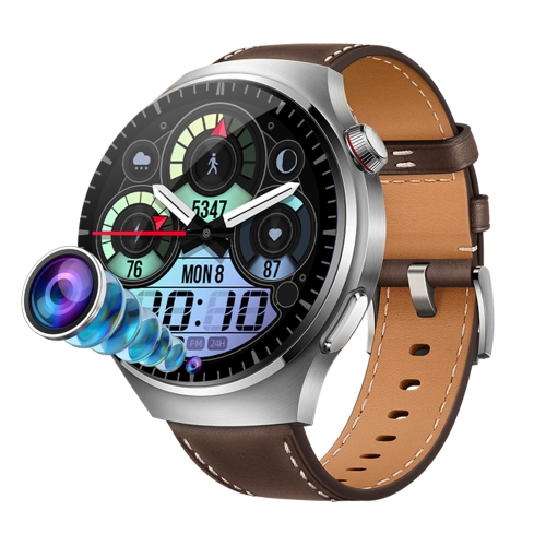 

1.53 inch Front Camera Smart Watch Support AI Voice / SIM Card, Specification:2GB+32GB(Silver)