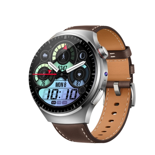 

1.53 inch Front Camera Smart Watch Support AI Voice / SIM Card, Specification:4GB+64GB(Silver)