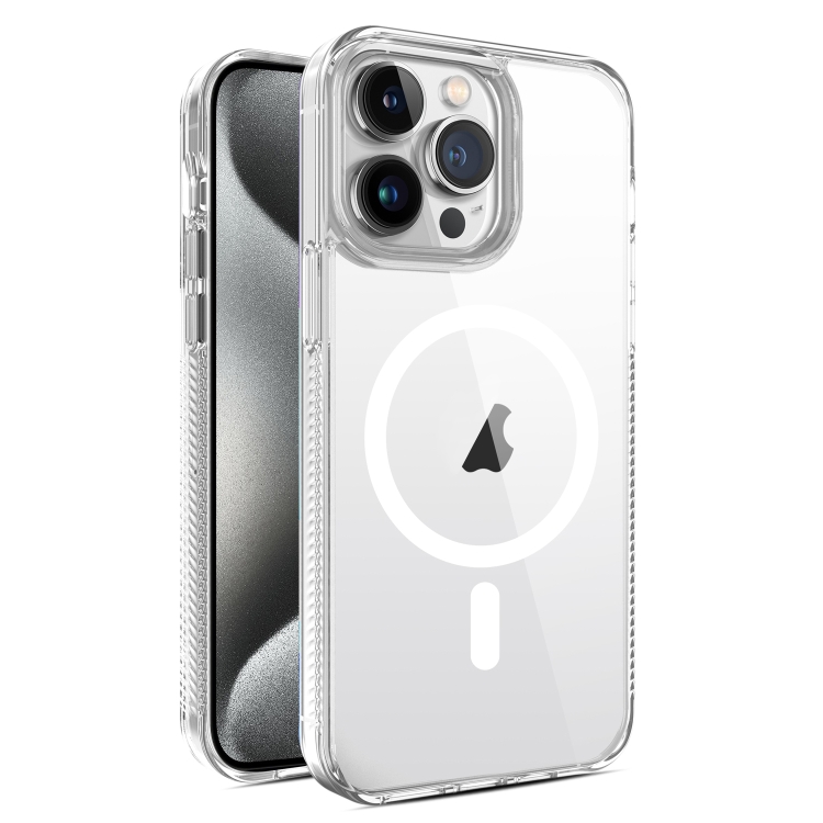 

For iPhone 15 Pro 2.5mm MagSafe Acrylic Hybrid TPU Phone Case(Transparent)