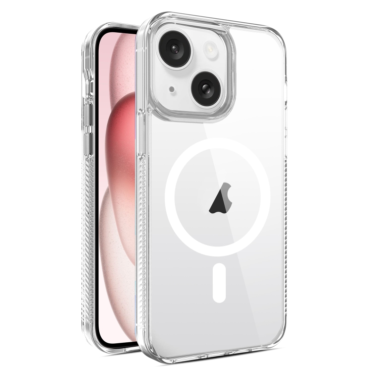 

For iPhone 15 Plus 2.5mm MagSafe Acrylic Hybrid TPU Phone Case(Transparent)