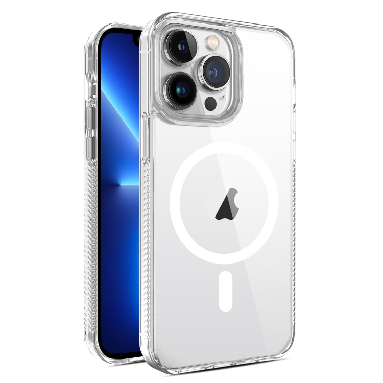 

For iPhone 13 Pro 2.5mm MagSafe Acrylic Hybrid TPU Phone Case(Transparent)
