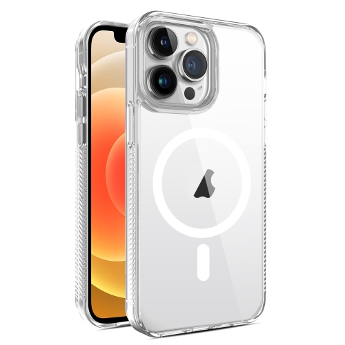 

For iPhone 12 / 12 Pro 2.5mm MagSafe Acrylic Hybrid TPU Phone Case(Transparent)
