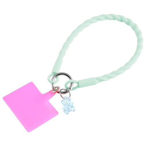 Universal Phone Doll Lanyard(Light Green) refueling funnel universal oil pouring hands free snap on funnel household thickened folding multi function oil filling