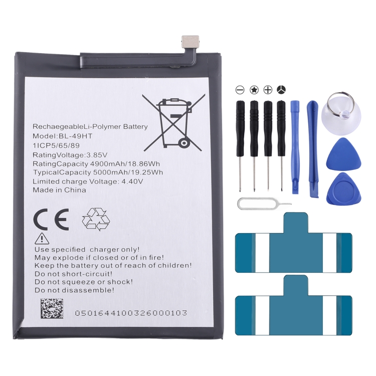 For Tecno Spark Camon 16 Battery Replacement BL-49HT 5000mAh