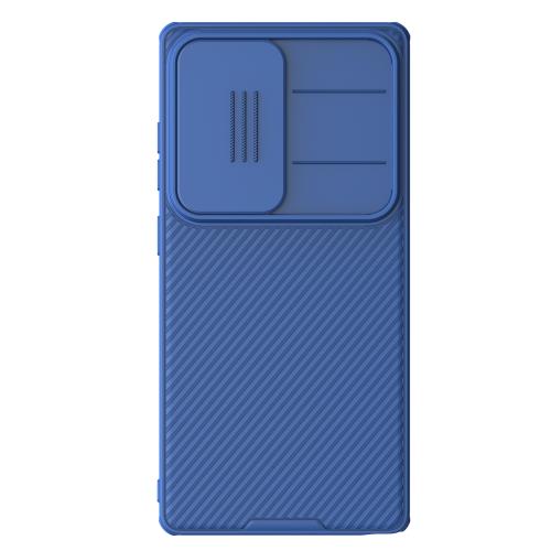 

For Samsung Galaxy S25 Ultra 5G NILLKIN CamShield Prop PC Phone Case(Blue)