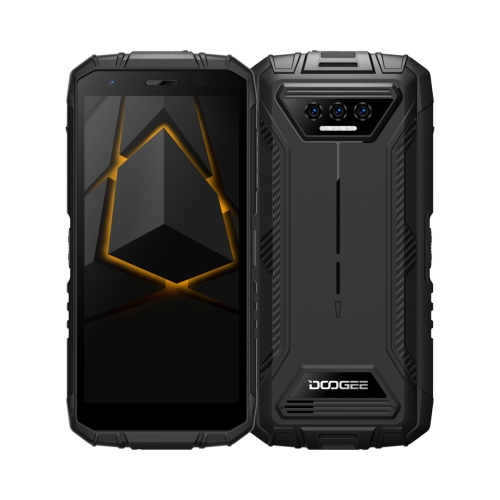 

[HK Warehouse] DOOGEE S41 Max, 6GB+256GB, Side Fingerprint, 5.5 inch Android 13 Spreadtrum T606 Octa Core 1.6GHz, Network: 4G, OTG, NFC, Support Google Pay(Black)